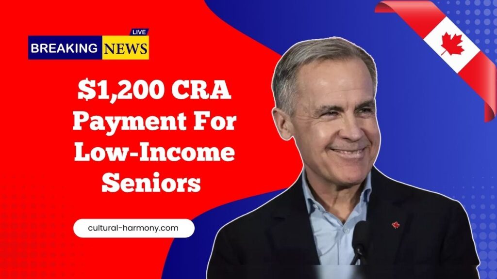 $1,200 CRA Payment For Low-Income Seniors – Claim Yours Before It’s Too Late!