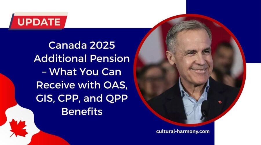 Canada 2025 Additional Pension – What You Can Receive with OAS, GIS, CPP, and QPP Benefits