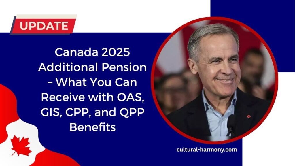 Canada 2025 Additional Pension – What You Can Receive with OAS, GIS, CPP, and QPP Benefits