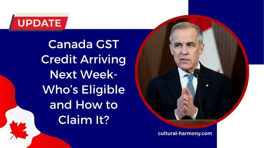 Canada GST Credit Arriving Next Week- Who’s Eligible and How to Claim It?