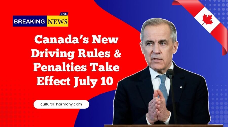 Canada’s New Driving Rules & Penalties Take Effect July 10 — What Drivers Need To Know